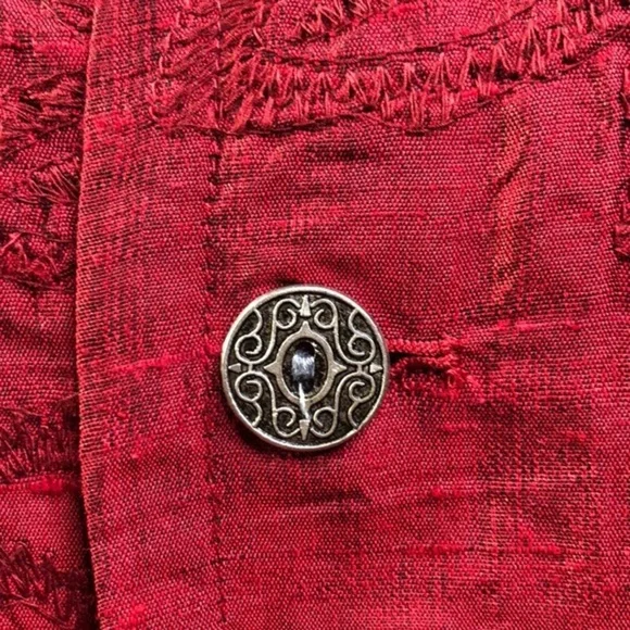 Chico’s Jacket Red Jacket NWT Chico’s Size…